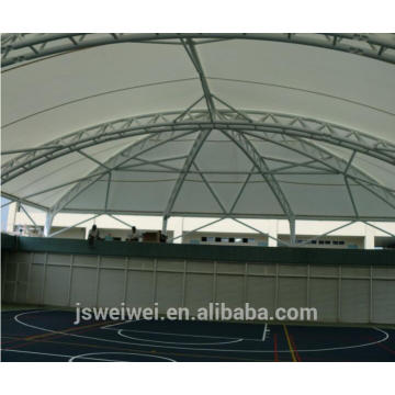 Fabric Tensile Membranes shade structure Innovative car strcture